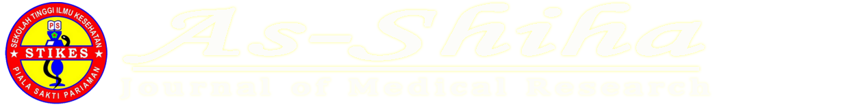 As-shiha : Journal of Medical Research